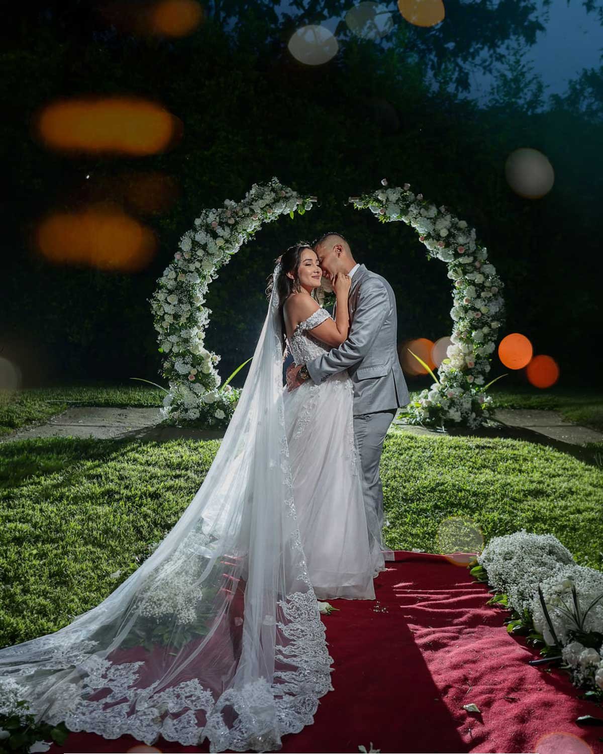 Ensayo y planeación de la ceremonia de boda