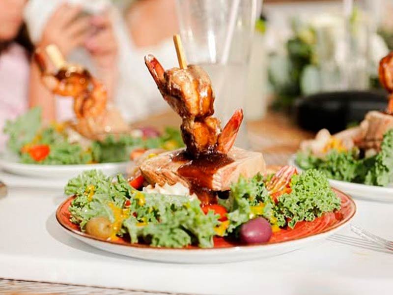 Gastronomía en La Gran Mansión